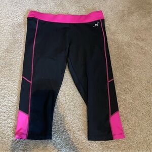 BCG Black and Pink Workout Leggings